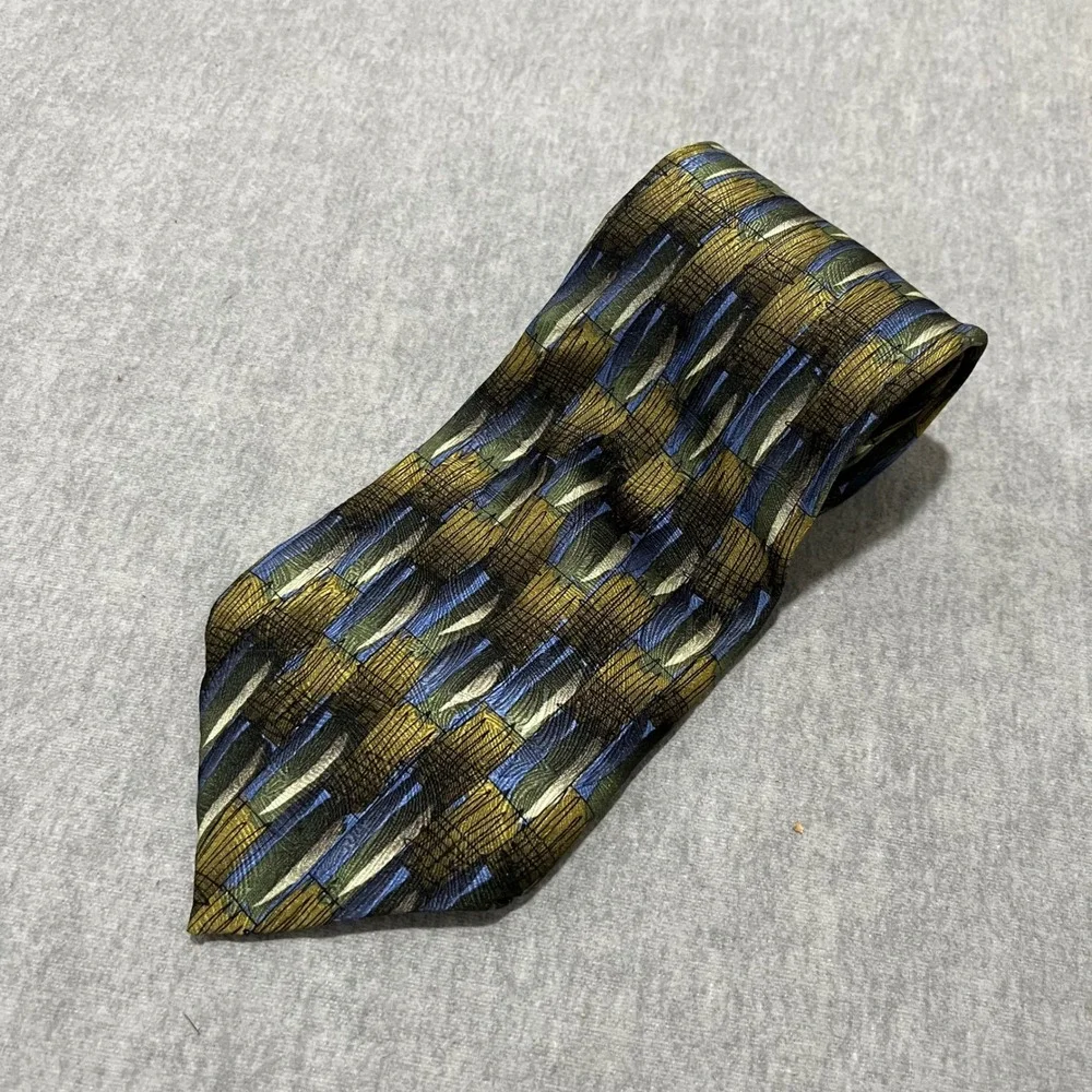 J. Garcia Paris in the Rain Silk Tie 10th Anniversary Limited Edition Abstract